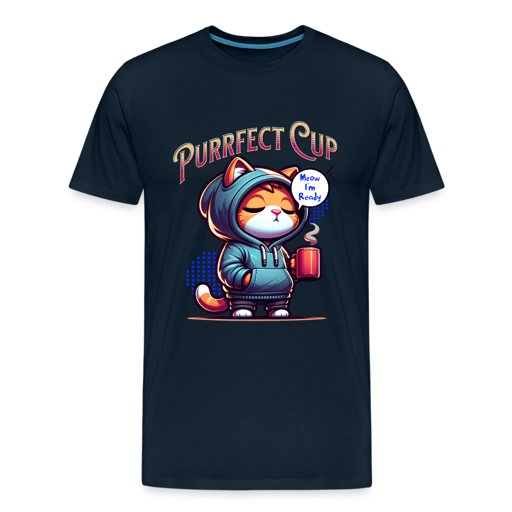 Perfect Cup Tee - deep navy