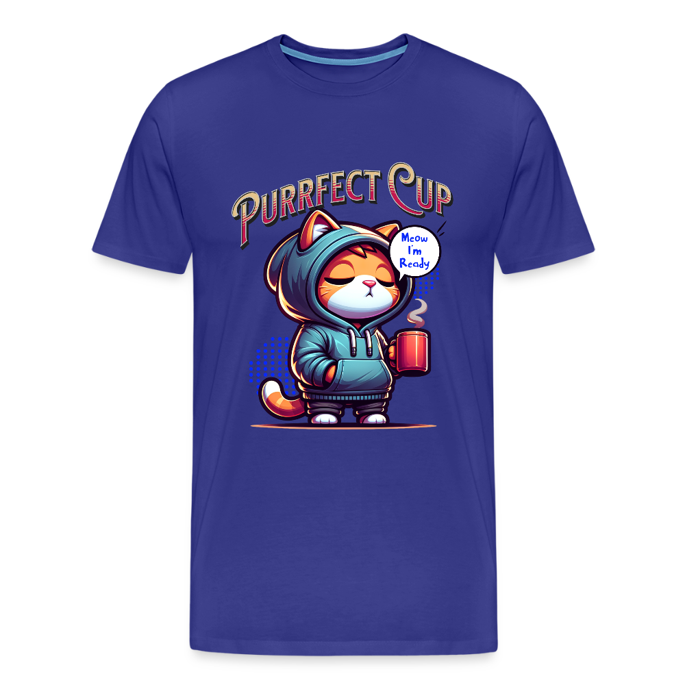 Perfect Cup Tee - royal blue