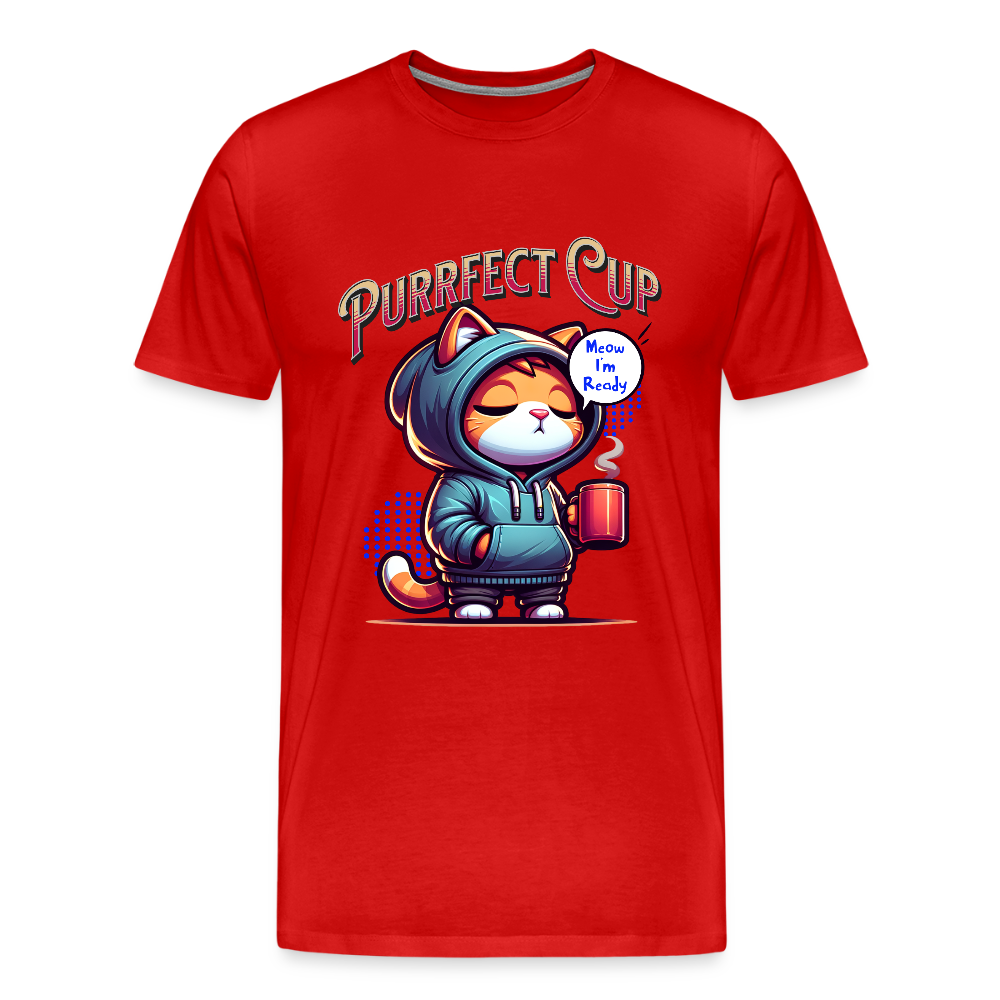Perfect Cup Tee - red